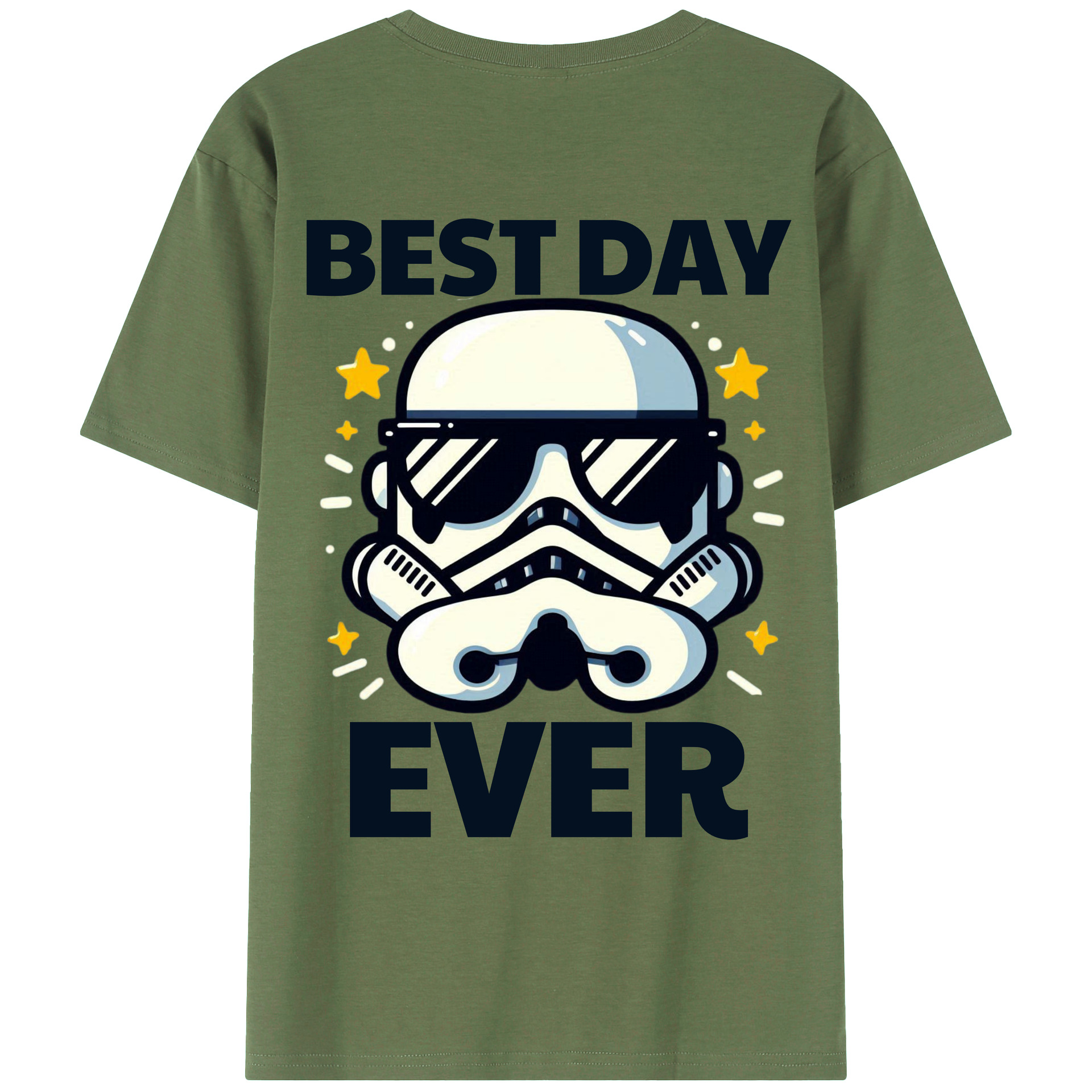 （画像用） スター・ウォーズ Star Wars 綿100％ メンズ半袖Tシャツ（バックプリント） 通気性